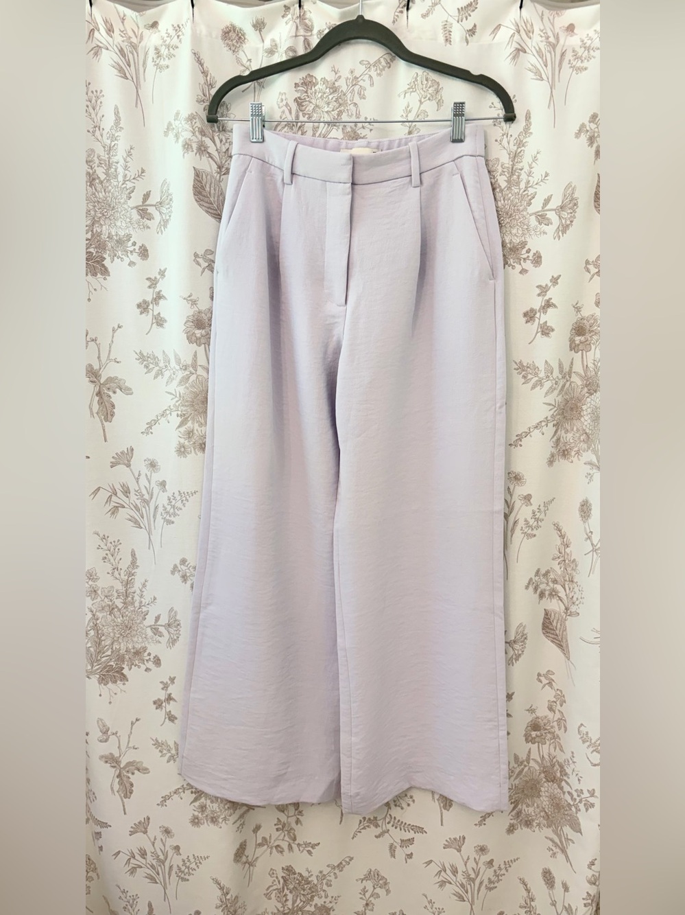 Abercrombie & Fitch Sloane Ultra Wide Leg High Rise Trousers